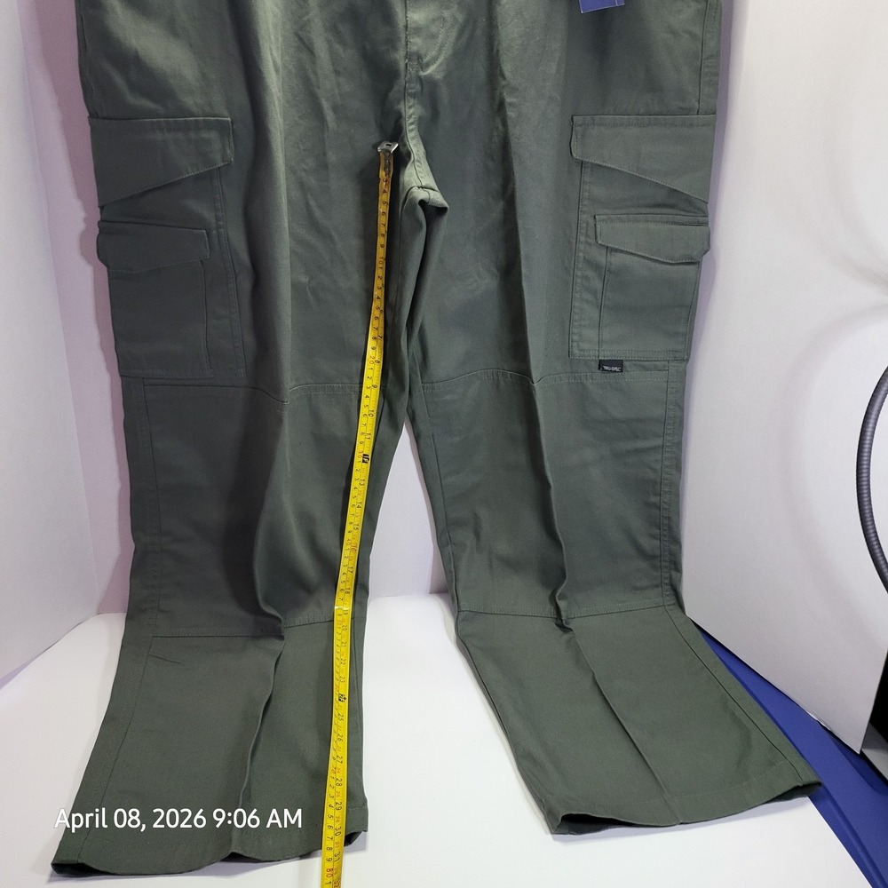 Tru-Spec 24-7 Series Tactical Pants Mens 38x30 Olive Green Cargo Ripstop New - Picture 8 of 12
